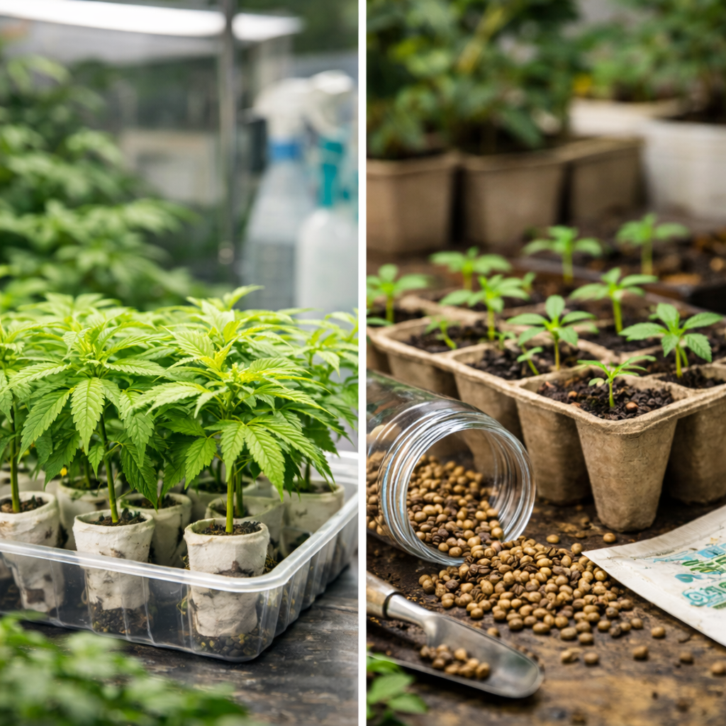 Pourquoi choisir des boutures de cannabis plutôt que des graines ? Image